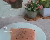 Foto langkah ke 1 dari resep Salmon Wakame Roll.