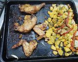 Foto del paso 8 de la receta: Pata Muslo y Alitas al horno con papas