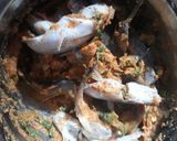 Foto langkah ke 6 dari resep Pepes Ikan Bakar Bumbu Tempoyak.