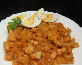 Foto del paso 4 de la receta: Repollo con pavo cocido al brandy(Col)