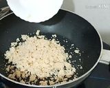 A picture of step 5 of Sankranti Special Kesar Til Mava Barfi Recipe.