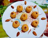 A picture of step 6 of Delicious tasty Malai dry fruits ladoo.(For Vasant Panchami festival).