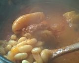Une image de l'étape 7 de Soupe haricots blancs aux pieds de moutons.