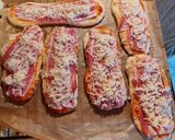 Baconös bagett recept fázis 5 fotója