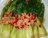 Foto langkah ke 6 dari resep Pokcoy Siram Bawang Cabe.
