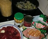 Resztelt máj bulguros zöldségágyon recept fázis 1 fotója