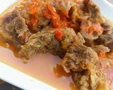 A picture of step 3 of Rago meat pepper soup.