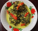 Foto langkah ke 9 dari resep Buntil Daun Singkong Isi Teri.