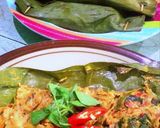 Foto langkah ke 4 dari resep Pepes Tongkol Suwir Kemangi.