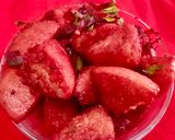 बीटरूट फ्राई इडली (beetroot fry idli recipe in Hindi) रेसिपी चरण 3 फोटो