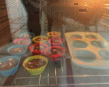 Foto del paso 3 de la receta: Magdalenas de choco saludables 😋🍫