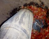 A picture of step 2 of Cow tail pepper soup.