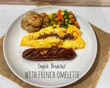 Foto langkah ke 6 dari resep English Breakfast with French Omelette.