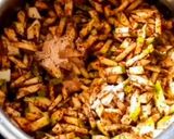 A picture of step 3 of Raw mango pickle.
