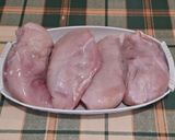 Tejfölös-sajtos csirkemell 🧀🐔🧀 recept fázis 1 fotója