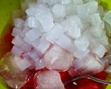 Foto langkah ke 2 dari resep Es semangka kelapa.