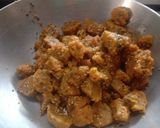 A picture of step 4 of Wheat atta rice and louky muthiya.