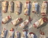 Foto del paso 6 de la receta: Rollitos o puros de jamón ibérico y queso de cabra
