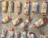 Foto del paso 6 de la receta: Rollitos o puros de jamón ibérico y queso de cabra