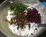 A picture of step 7 of Curd rice.
