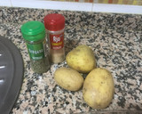 Foto del paso 3 de la receta: Pollo al horno con patatas con aliño árabe