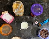 A picture of step 1 of Chocolate Almond Brownie.
