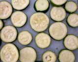 A picture of step 1 of Tomato and Zucchini Galette (Tart).