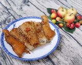 Hình bước làm 3 của món Khô Cá Lưỡi Trâu Chiên Sả Ớt