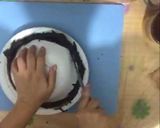 Foto langkah ke 7 dari resep Milles Crepe/Crepes cake no Baked.