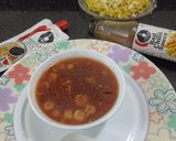 A picture of step 6 of Szechwan Pepper manchow soup.