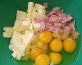 Foto del paso 1 de la receta: Tarta de jamón y queso