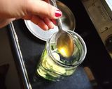 A picture of step 4 of Green Tea Detox Water.