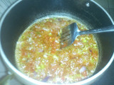 Rice and beans with sauce