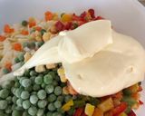A picture of step 5 of Homemade Coleslaw.