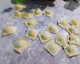 Foto del paso 4 de la receta: Raviolones de mozzarella, jamón, ricota y nueces