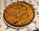 Une image de l'étape 13 de Tarte aux mandarines crème au pomelo (pâte brisée à la banane).