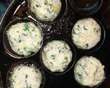 A picture of step 3 of Amaranth flour tikki.