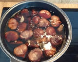 Foto del paso 1 de la receta: Sopa o crema de castañas