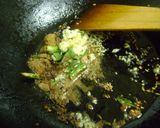 A picture of step 4 of Ulava Charu - Andhra Style.