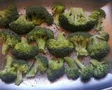 A picture of step 3 of Two Cheese, Baked Broccoli.
