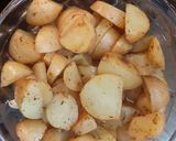 Foto del paso 5 de la receta: Churrasco al horno acompañado de patatas y boniatos al Romero