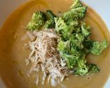 Foto del paso 4 de la receta: Crema de brócoli con pollo y arbolitos de brócoli