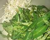 Foto langkah ke 1 dari resep Tumis kangkung tauge ayam.