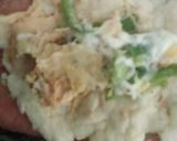 A picture of step 4 of Mayo chicken bread rolls.