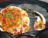 A picture of step 9 of Baked Dahi-Bhalla Cake.