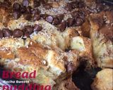 صورة لخطوة 2 من وصفة Bread puddingبودينغ الخبز