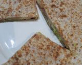 Foto del paso 5 de la receta Tortita de trigo integral a la sartén con salmón ahumado