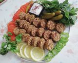 صورة لخطوة 8 من وصفة اطيب فلافل شامية 😍😋