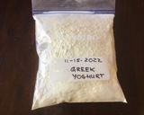 A picture of step 2 of California Farm Dried Probiotic Yoghurt.