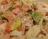 Foto del paso 2 de la receta: Cogollo de lechuga con mandarina🍊🍍salsa rosa